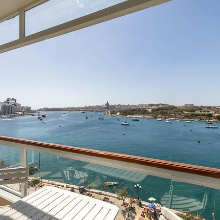 Stunning - Seafront 3-Bedroom 6Th Floor Sliema Esterno foto